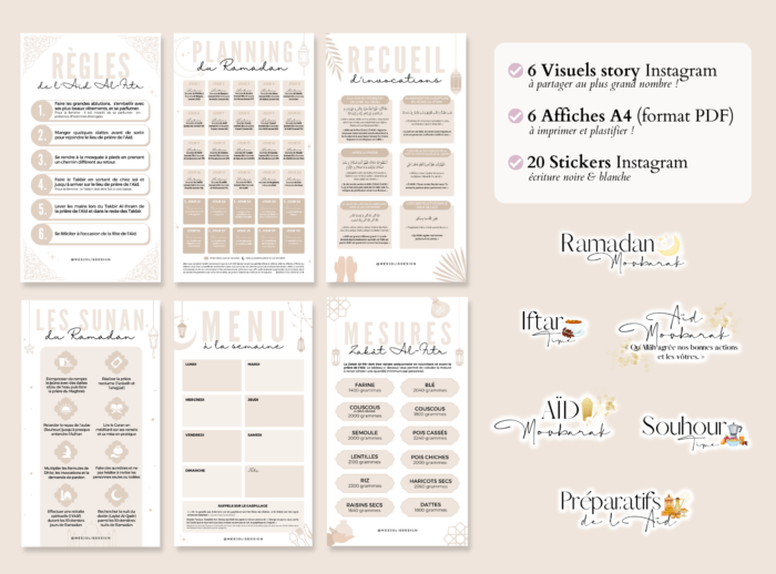 Pack Ramadan 2 (freebies) Pack Ramadan 2 (freebies)